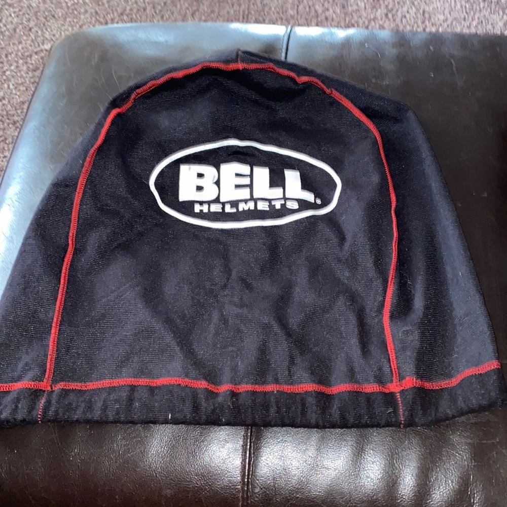 Helmet Dust Bag Bell Helmets Brand Black 18x14” In Good Condition